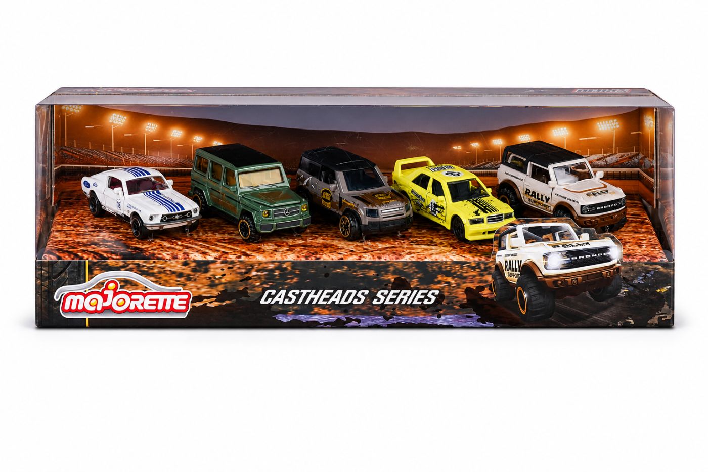 Majorette Castheads Series Set 5 Masinute Scara 1:64