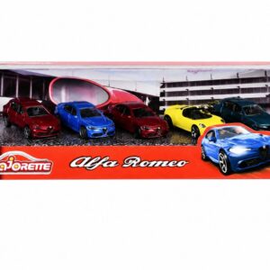 Majorette Masinute Metalice Set 5 Masini Alfa Romeo