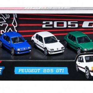 Majorette Set 5 Masinute Metalice Peugeot 205 Gti Scara 1 La 64