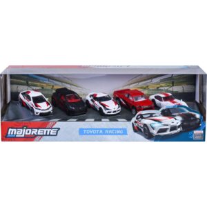 Majorette Set 5 Masinute Metalice Toyota Racing Scara 1 La 64