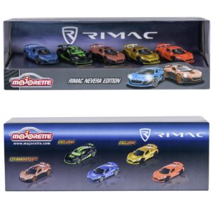 Majorette Set 5 Masinute Rimac Nevera Edition Giftpack