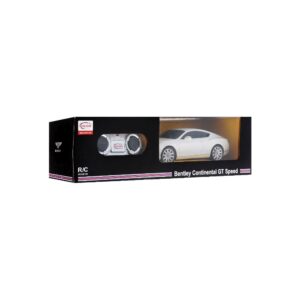 Masina Cu Telecomanda Bentley Continental Gt Alb Cu Scara 1 La 24
