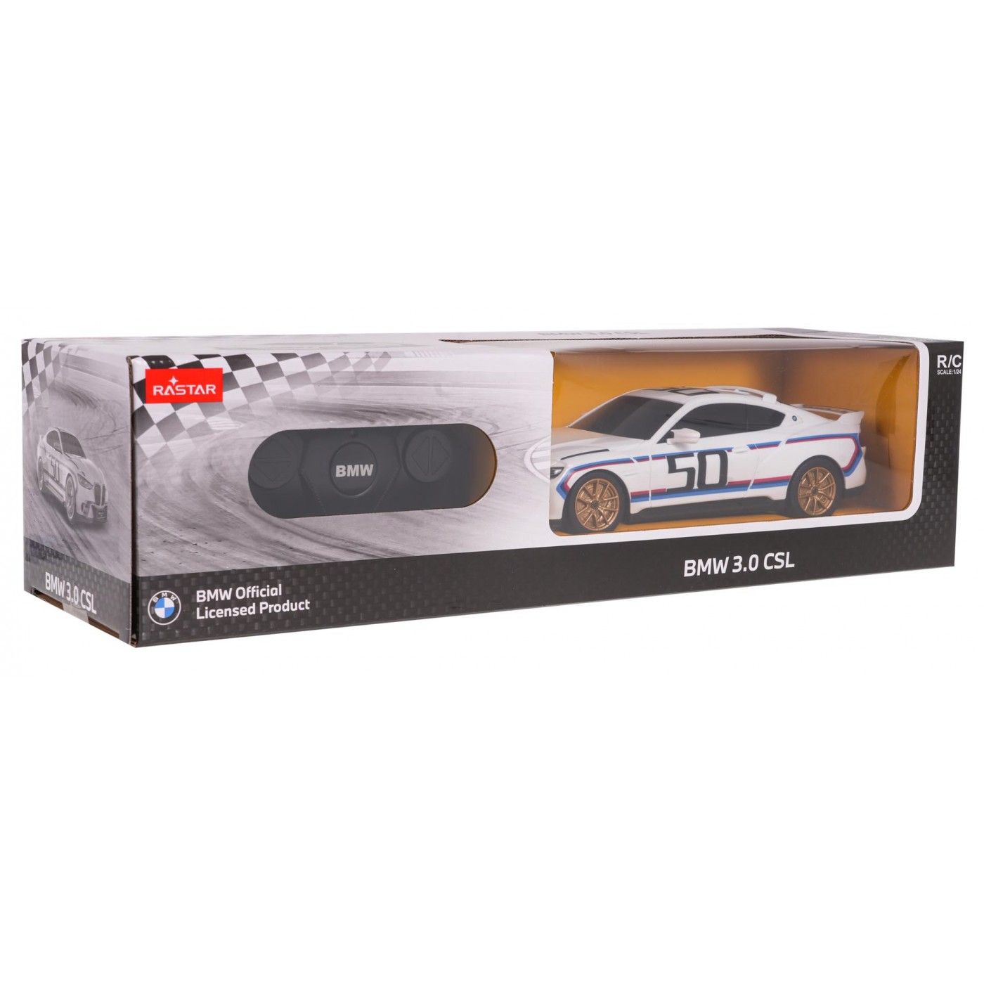 Masina Cu Telecomanda BMW 3.0 Csl Scara 1 La 24