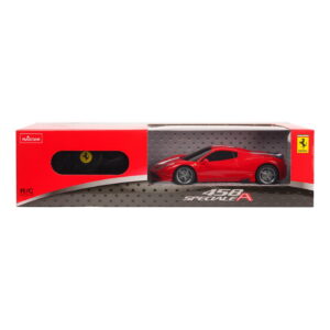 Masina Cu Telecomanda Ferrari 458 Speciale Rosu Cu Scara 1 La 24