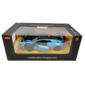 Masina Cu Telecomanda Lamborghini Huracan Sto Albastru Scara 1 La 14