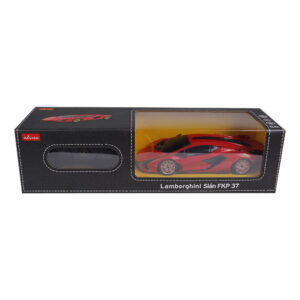 Masina Cu Telecomanda Lamborghini Sian Rosu Cu Scara 1 La 24