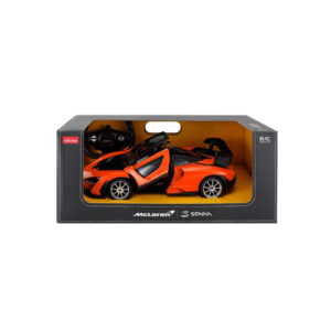 Masina Cu Telecomanda McLAREN Senna Portocaliu Cu Scara 1 La 14