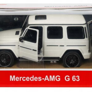 Masina Cu Telecomanda Mercedes-Benz G63 Alb Scara 1 La 14