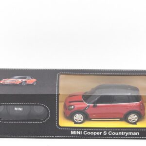 Masina Cu Telecomanda Mini Cooper S Countryman Rosu Cu Scara 1 La 24