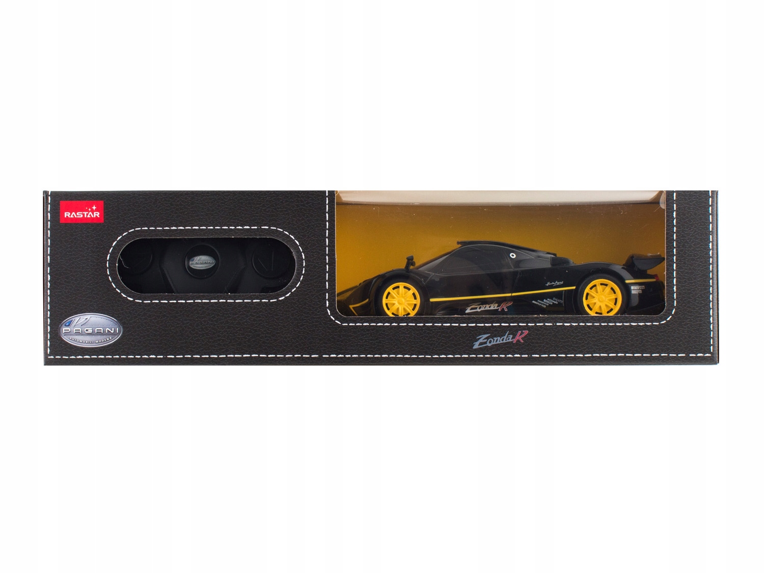 Masina Cu Telecomanda Pagani Zonda R Negru Cu Scara 1 La 24