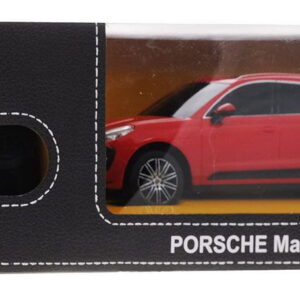 Masina Cu Telecomanda Porsche Macan Turbo Rosu Cu Scara 1 La 24
