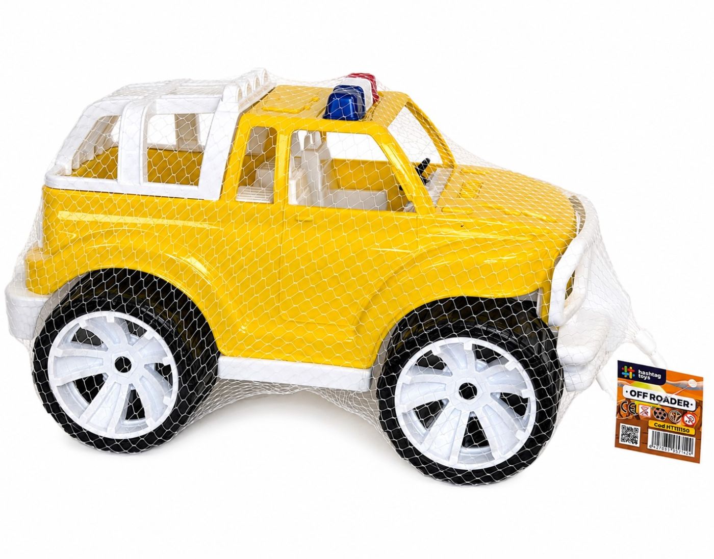 Masina Jeep Off Roader Galben 39CM