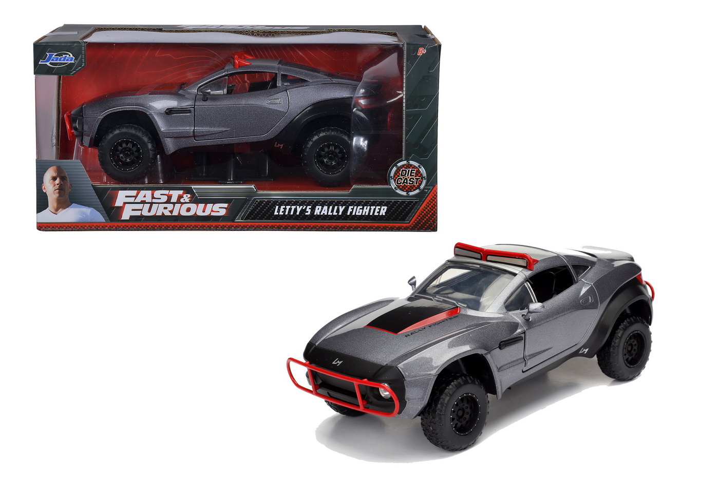 Masinuta Metalica Fast And Furious Letty'S Rally Fighter Scara 1:24