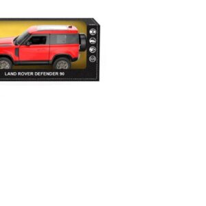 Masinuta Metalica Land Rover Defender 90 Rosu Scara 1 La 24