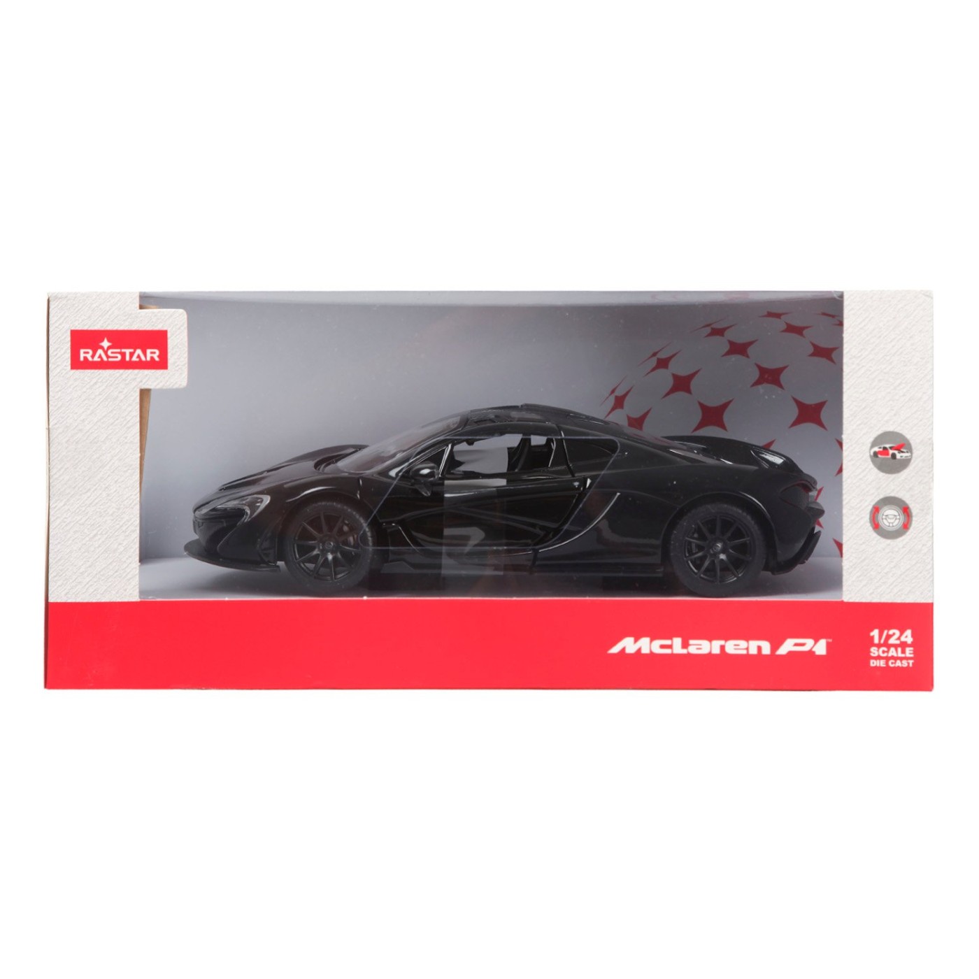 Masinuta Metalica McLAREN P1 Negru Scara 1 La 24