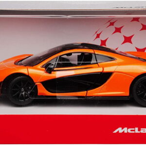 Masinuta Metalica McLAREN P1 Portocaliu Scara 1 La 24