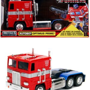 Masinuta Metalica Transformers G1 Optimus Prime Scara 1 La 32
