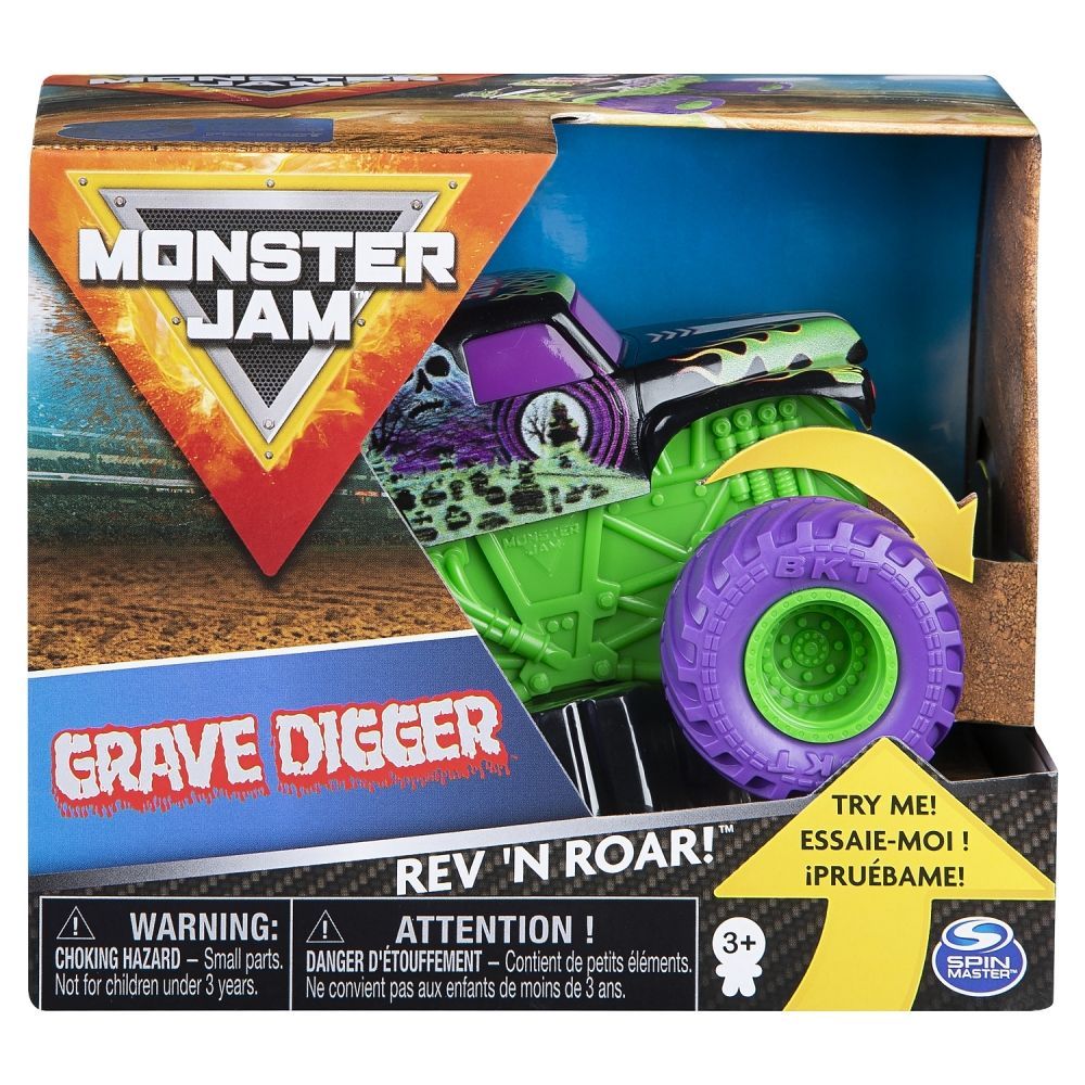 Monster Jam Metalice Seria Roar Scara 1 La 43 Groparul