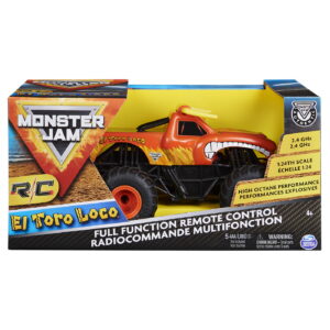 Monster Jam RC Masinuta El Toro Loco Scara 1:24