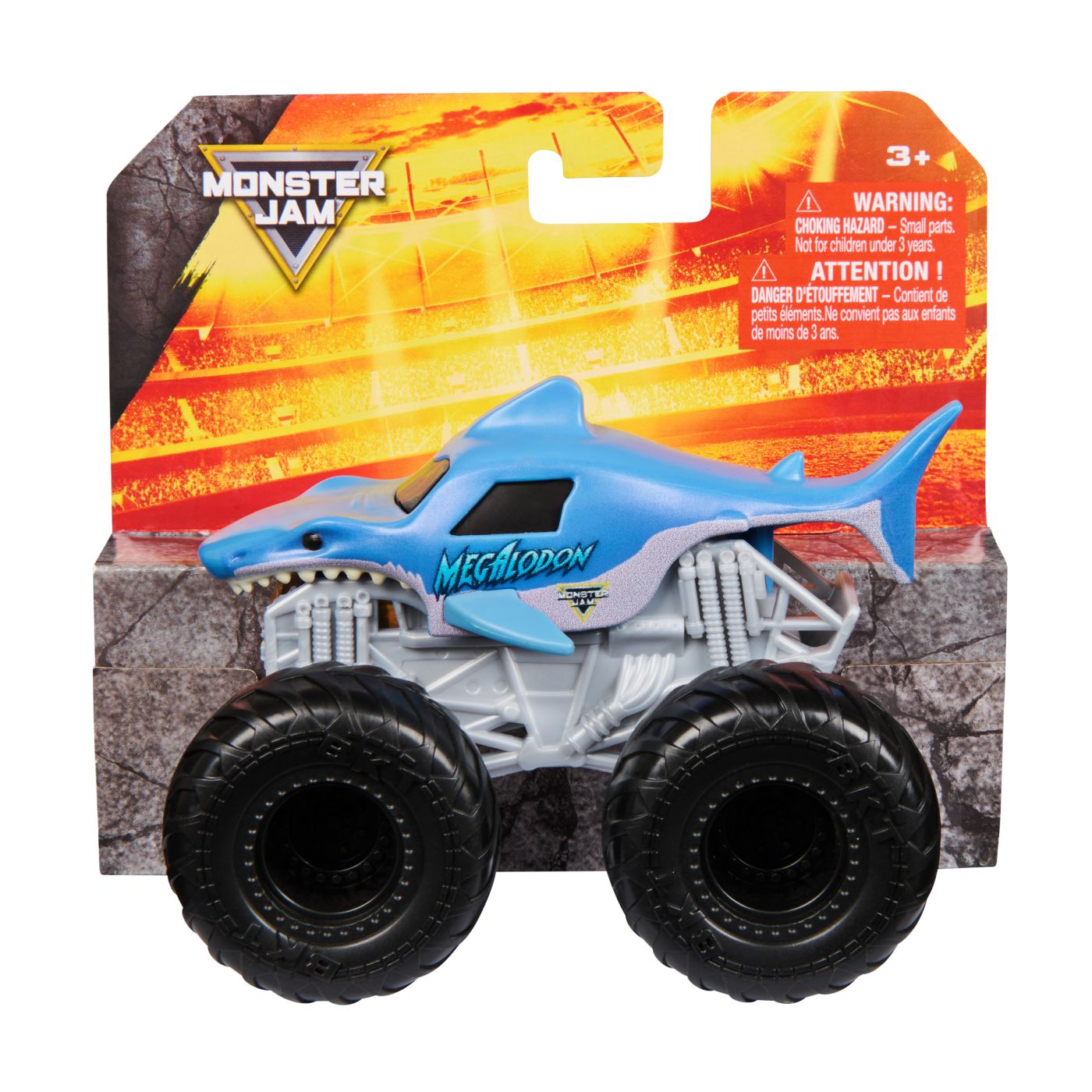 Monster Jam Value Masinuta Metalica Megalodon Scara 1 La 43