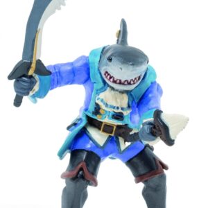 Papo Figurina Mutant Rechin Cu Jacheta Albastra