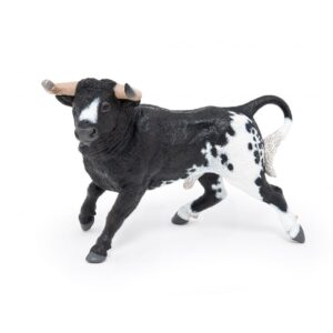 Papo Figurina Taur Spaniol Negru
