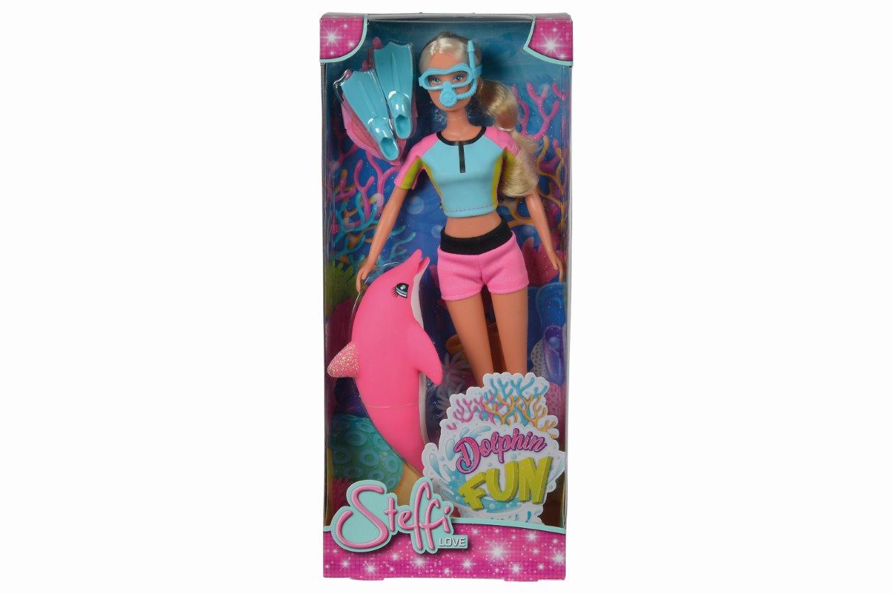 Papusa Steffi Cu Delfin