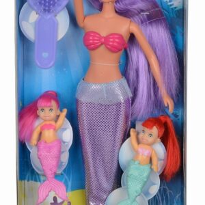Papusa Steffi Sirena Cu Corp Mov