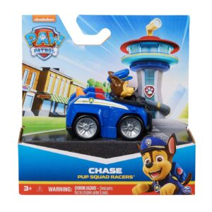 Patrula Catelusilor Pup Squad Racers Vehicul Cu Figurina Chase
