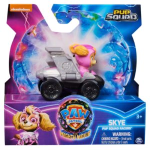 Patrula Catelusilor Pup Squad Racers Vehicul Metalic Skye Scara 1:55