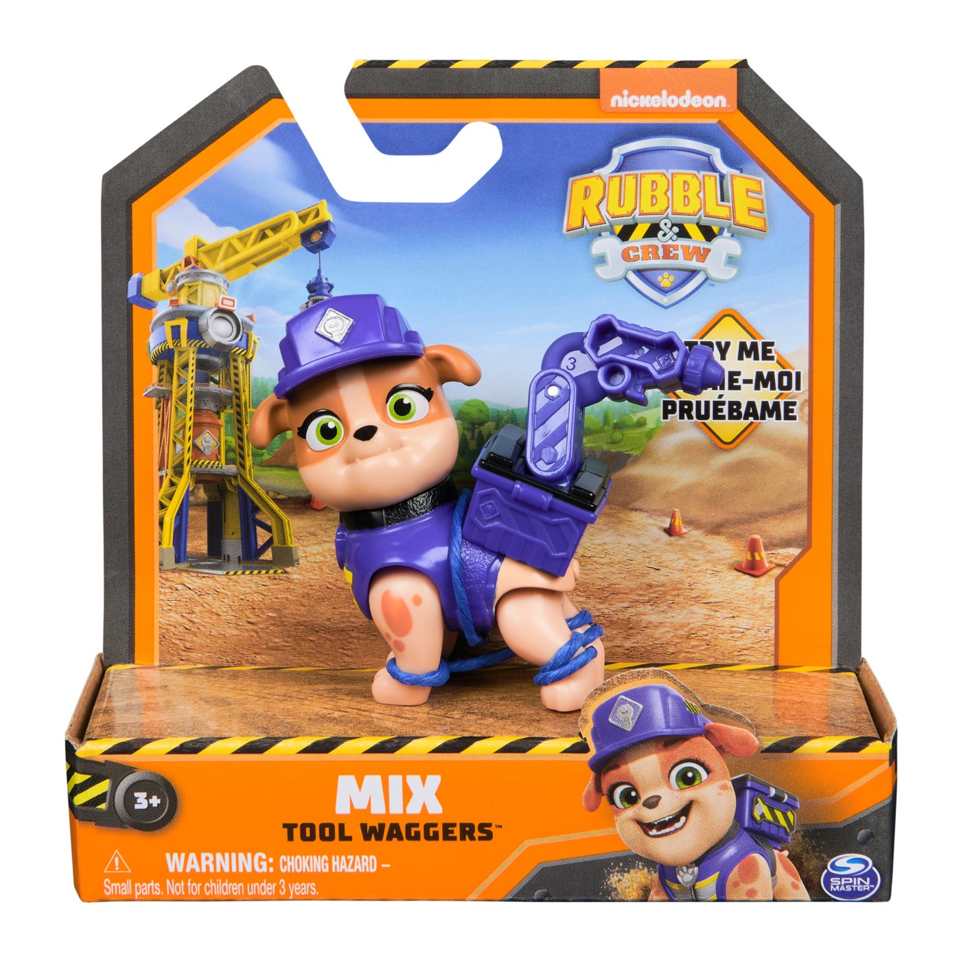Patrula Catelusilor Rubble And Crew Figurina Mix 5CM