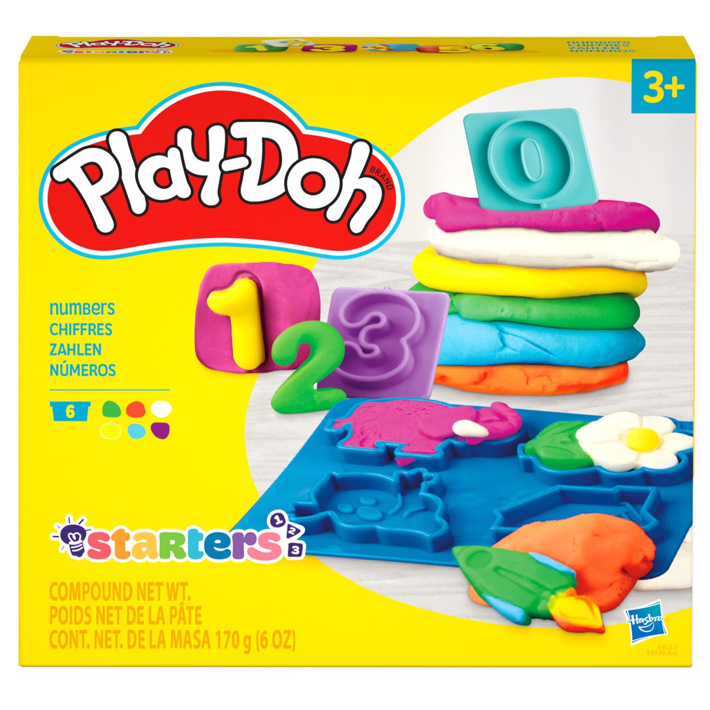 Play Doh Set Forme Cifre