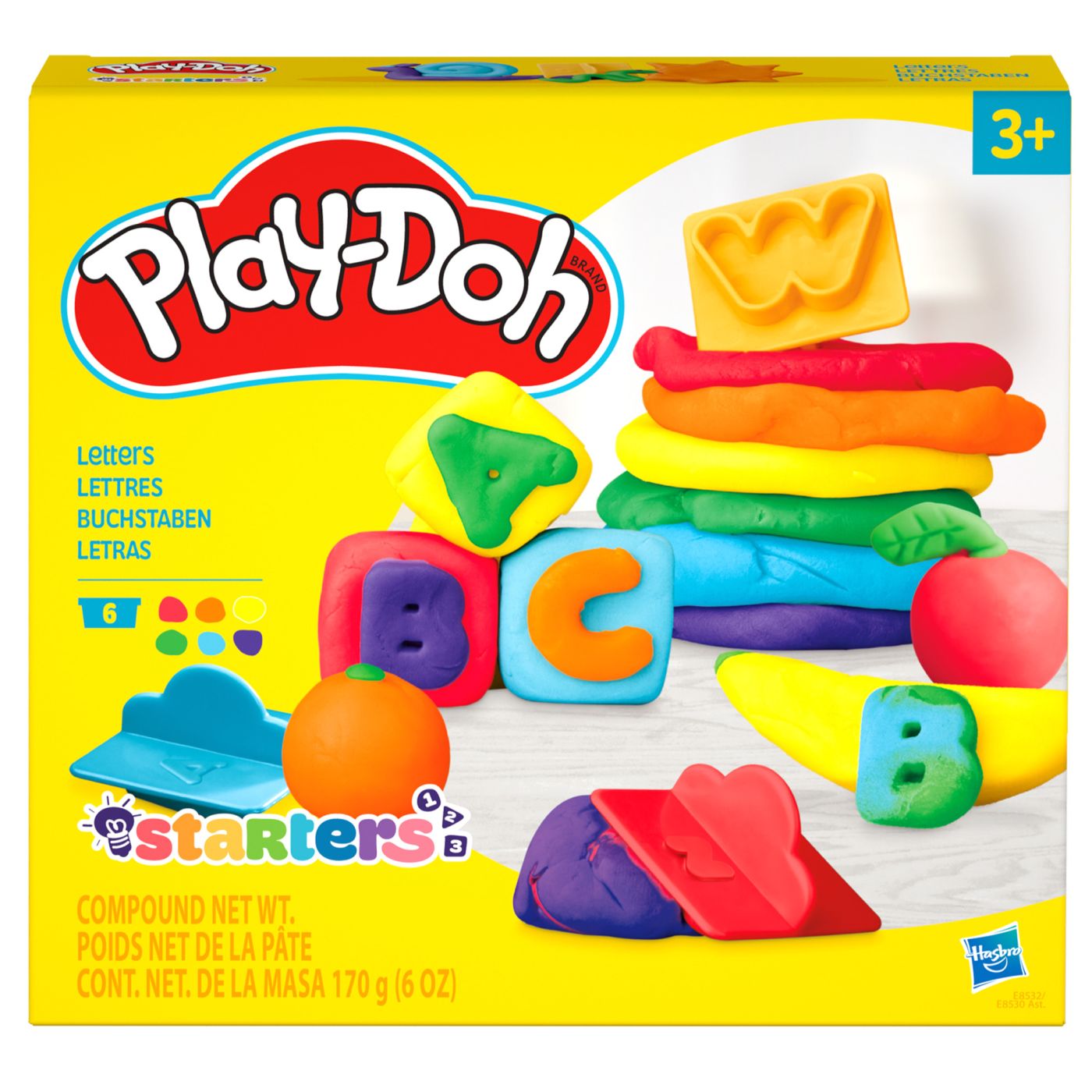 Play Doh Set Forme Litere