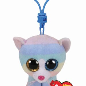 Plus Breloc Ty 8.5CM Boos Pisicuta Heather