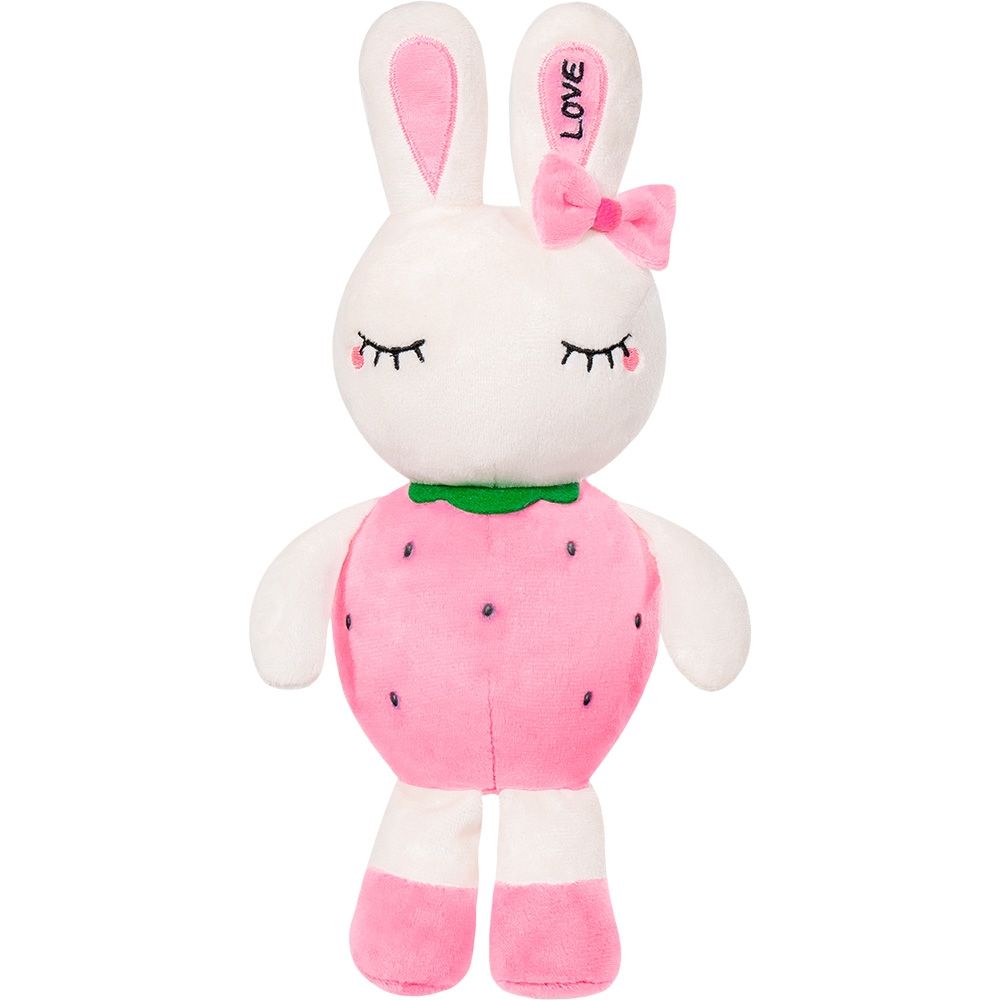 Plus Iepuras Capsuna Roz 30CM
