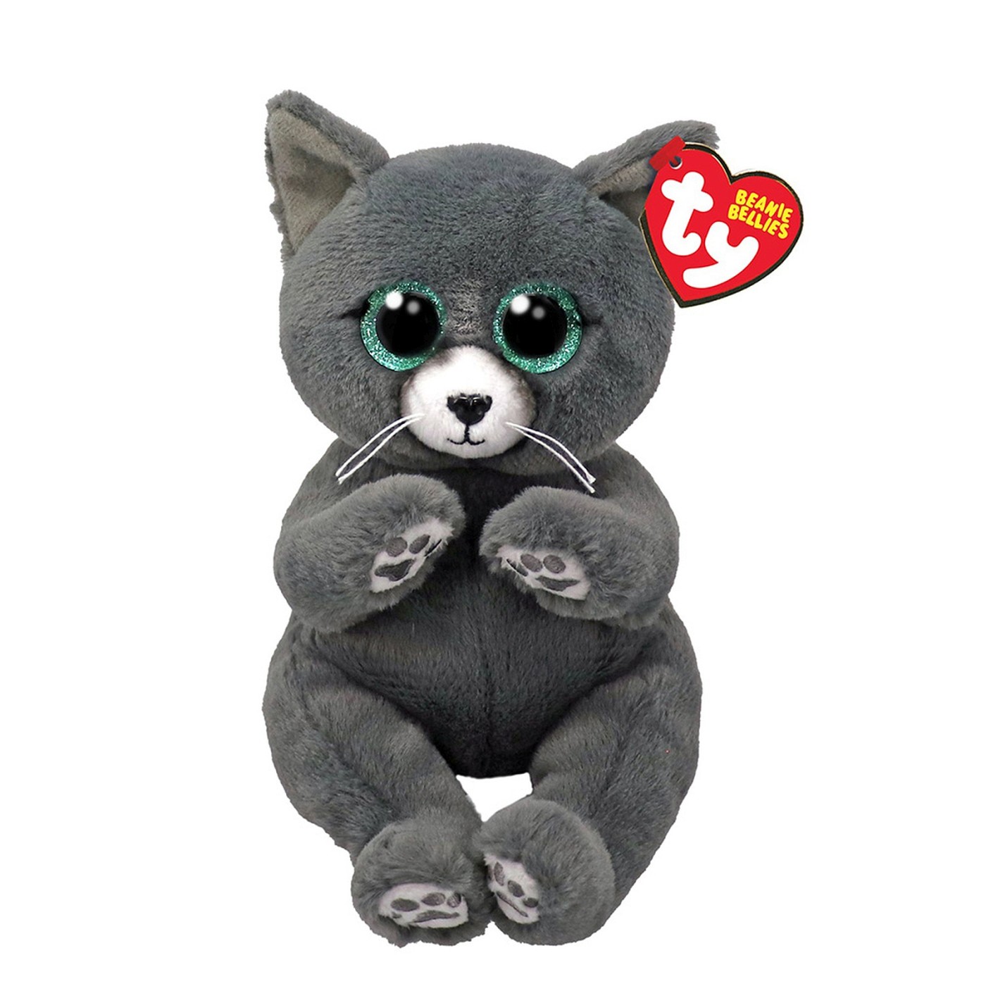 Plus Ty 15CM Beanie Bellies Pisicuta Albastru De Rusia Binx