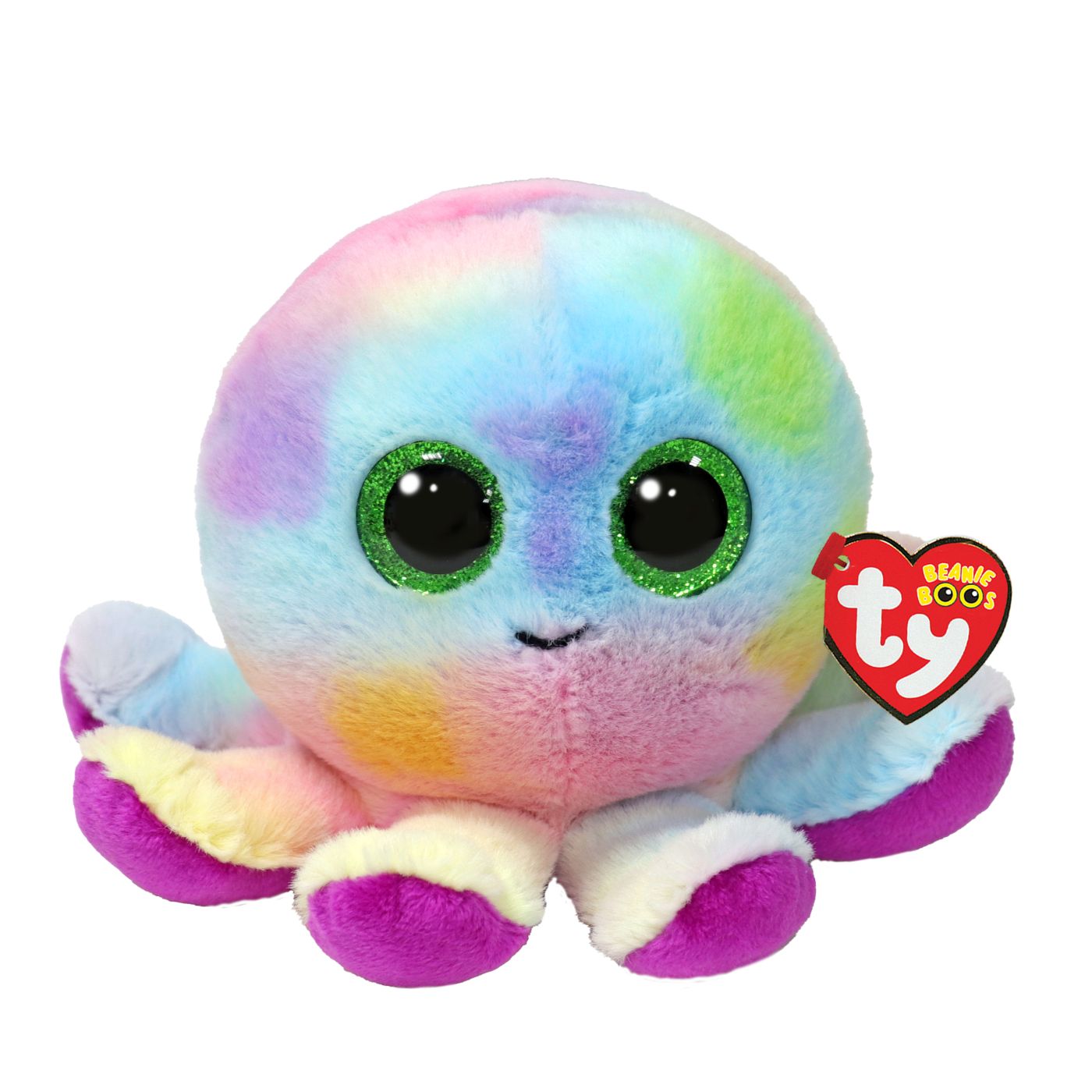 Plus Ty 15CM Boos Bubbles Caracatita Multicolora