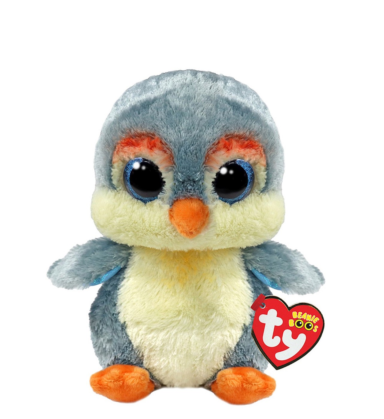 Plus Ty 15CM Boos Fisher Pinguin Gri