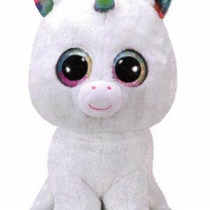 Plus Ty 42CM Boos Pixy Unicorn Alb