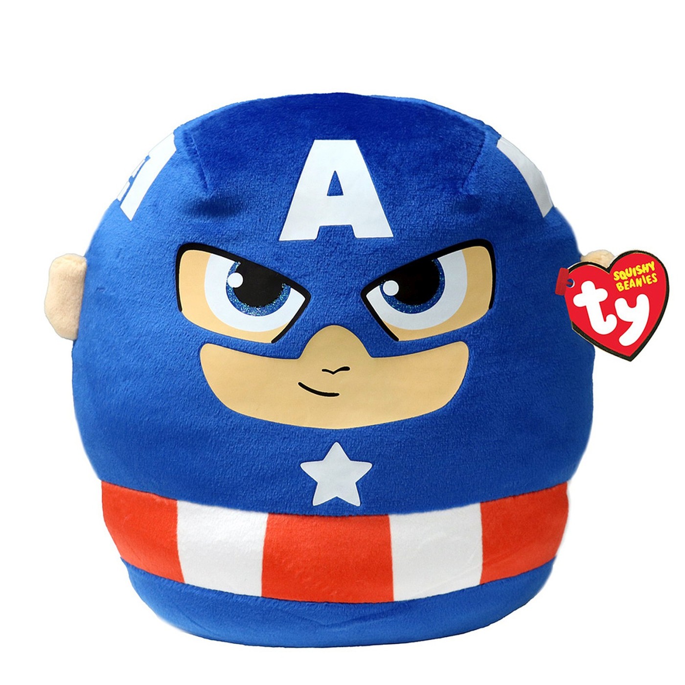 Plus Ty Squishy Beanies Marvel Captain America 30CM
