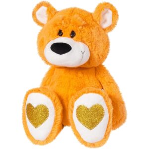 Plus Ursulet Andry Portocaliu 45CM
