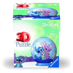 Puzzle 3D Glob Disney Stitch
