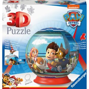 Puzzle 3D Glob Patrula Catelusilor
