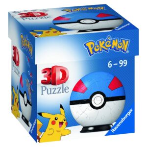 Puzzle 3D Glob Pokemon
