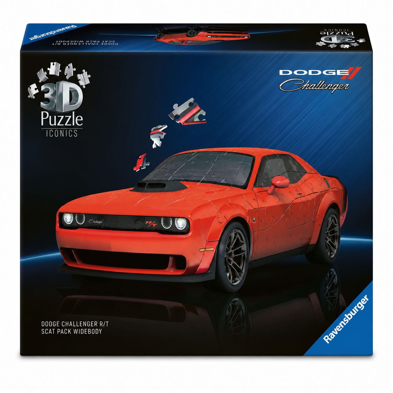 Puzzle 3D Iconics Dodge Challenger Rt Scat Pack Widebody
