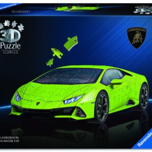 Puzzle 3D Iconics Lamborghini Huracan Evo Verde