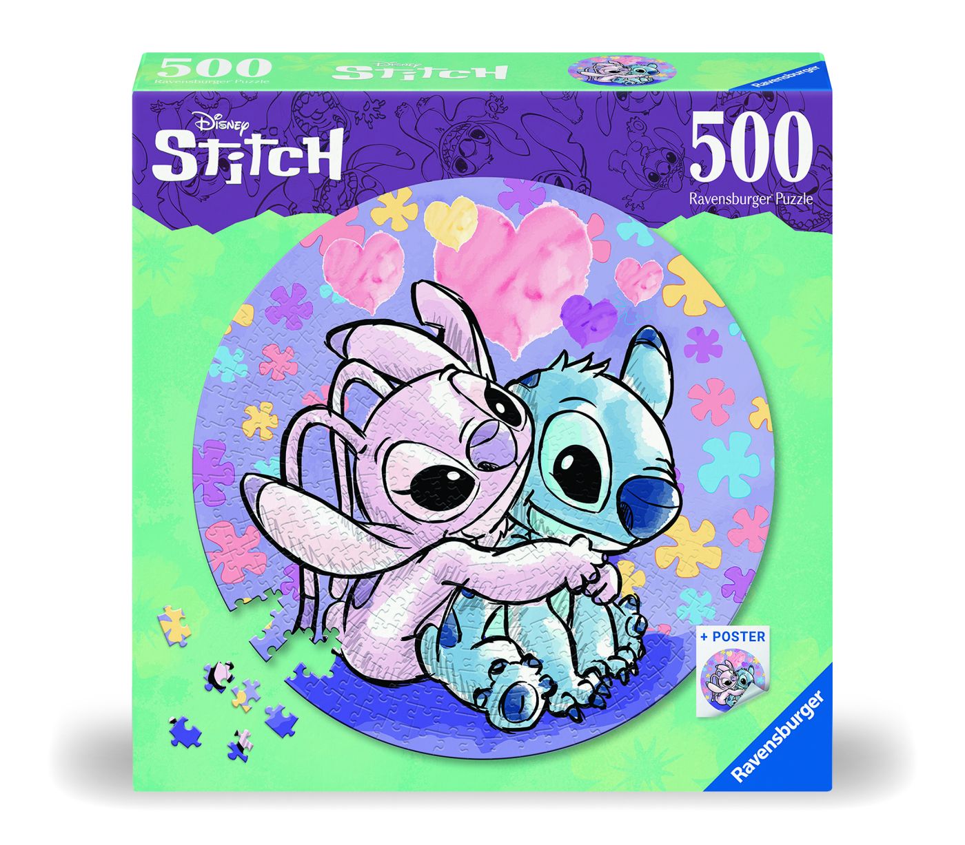 Puzzle Disney Stitch 500 Cu Poster