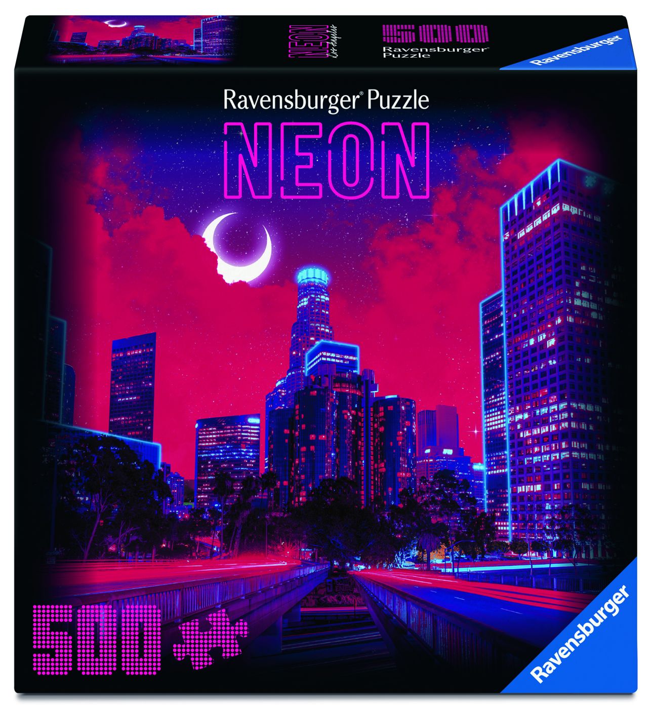 Puzzle Los Angeles Neon 500