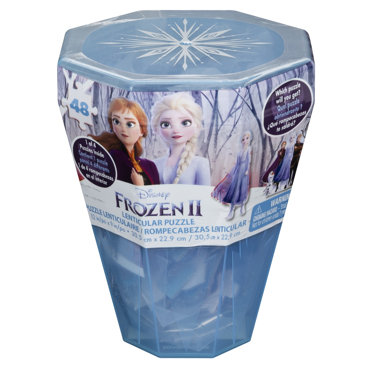 Puzzle Surpriza FROZEN2 Cu 48 Piese In Cutie Diamant