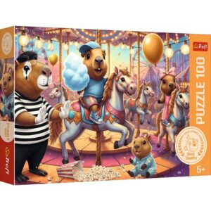 Puzzle Trefl 100 Capibara In Vacanta